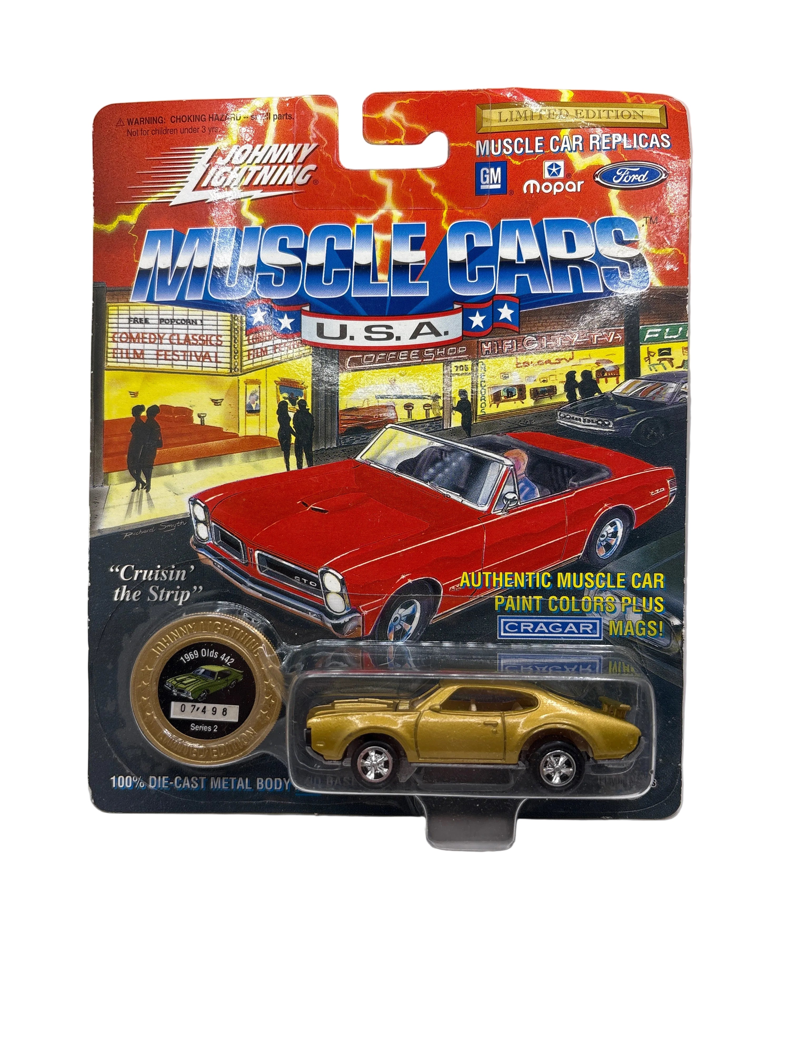Johnny Lightning 1969 Olds 442 Diecast