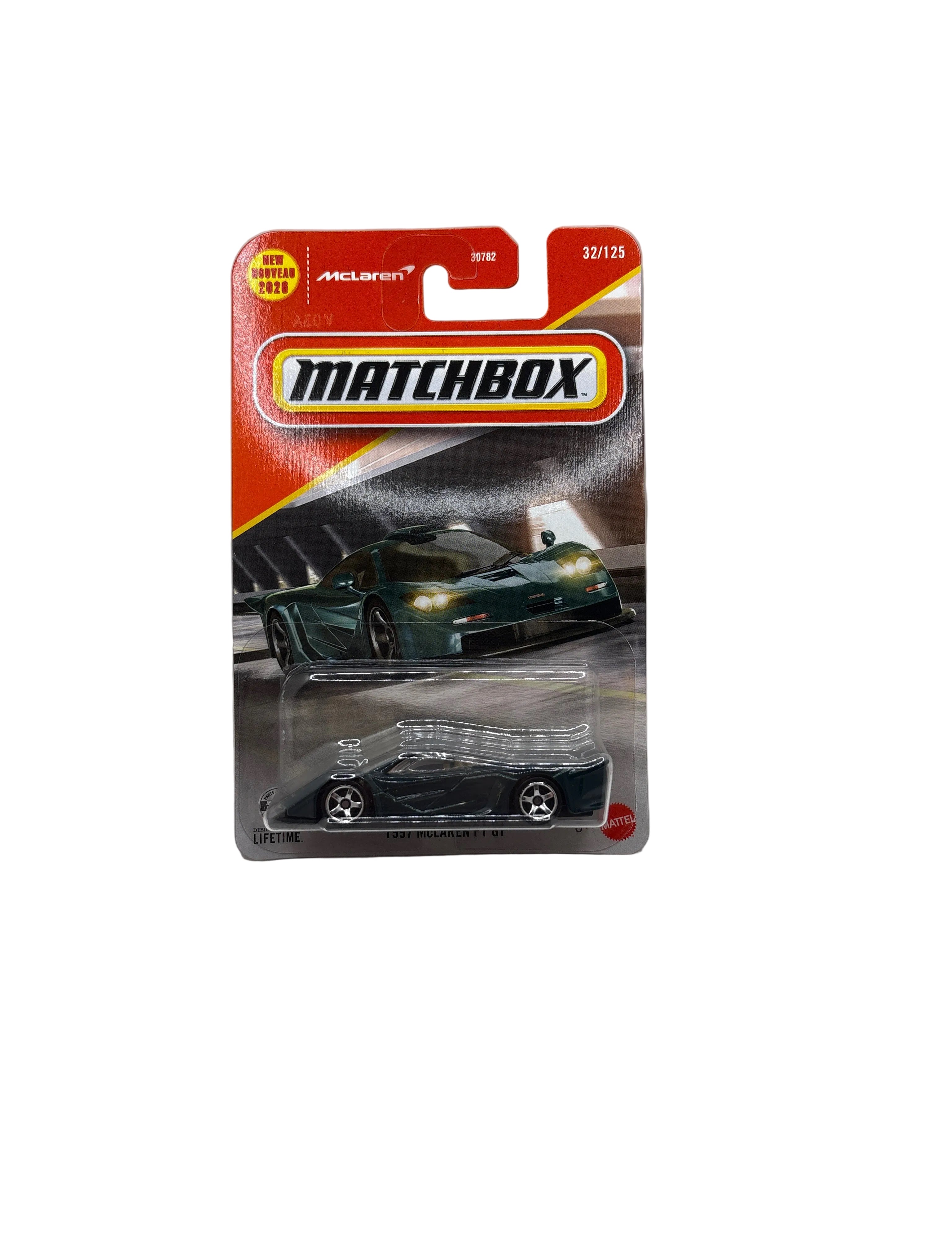 Matchbox 1997 McLaren F1 GT Diecast