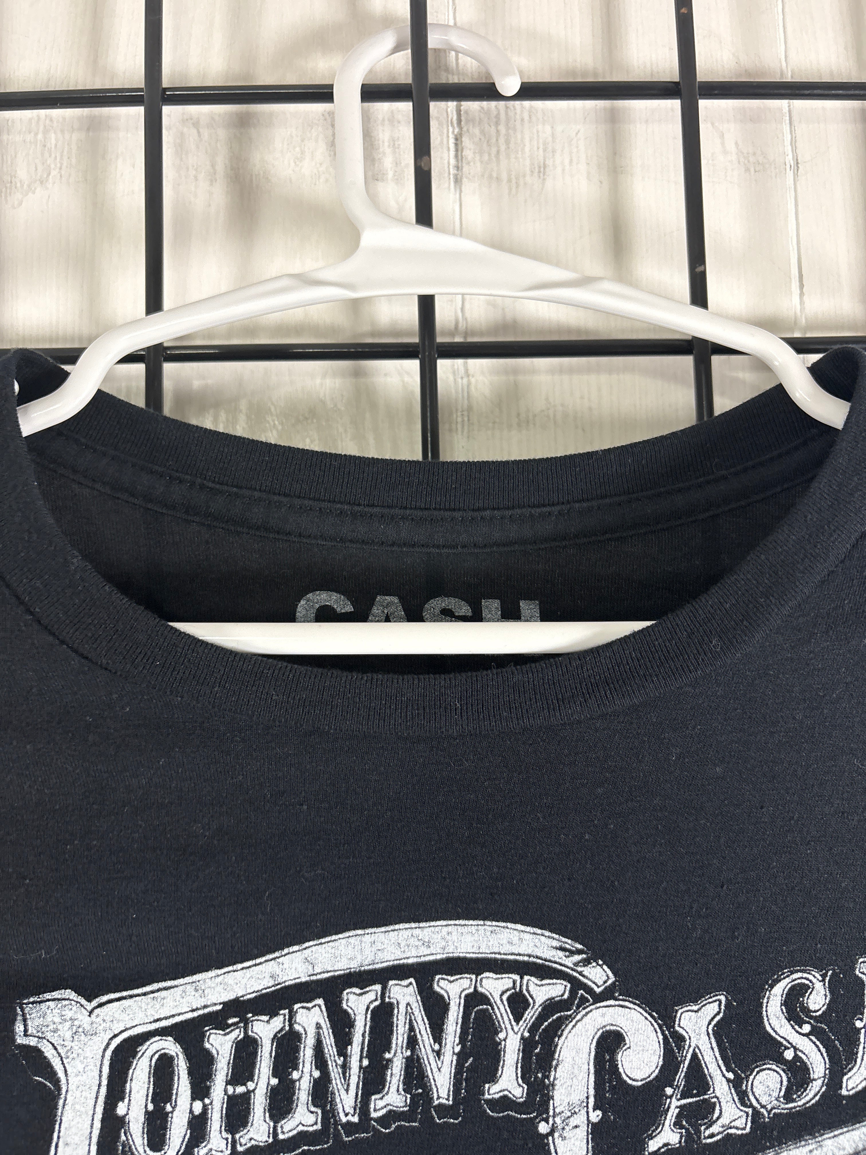 Cash Johnny Cash T Shirt black