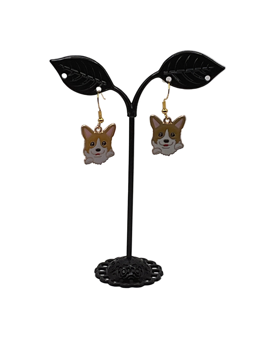 Dog Earrings
