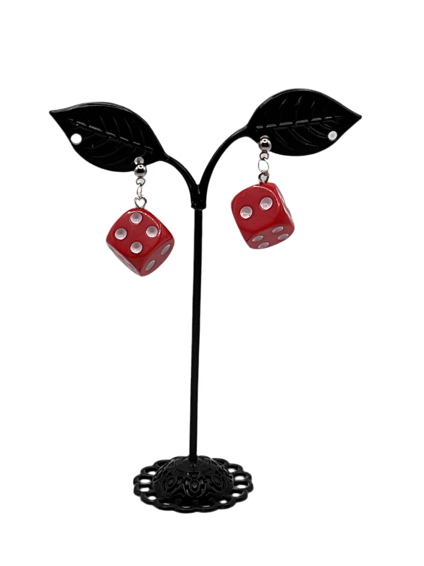 D6 Dice Earrings