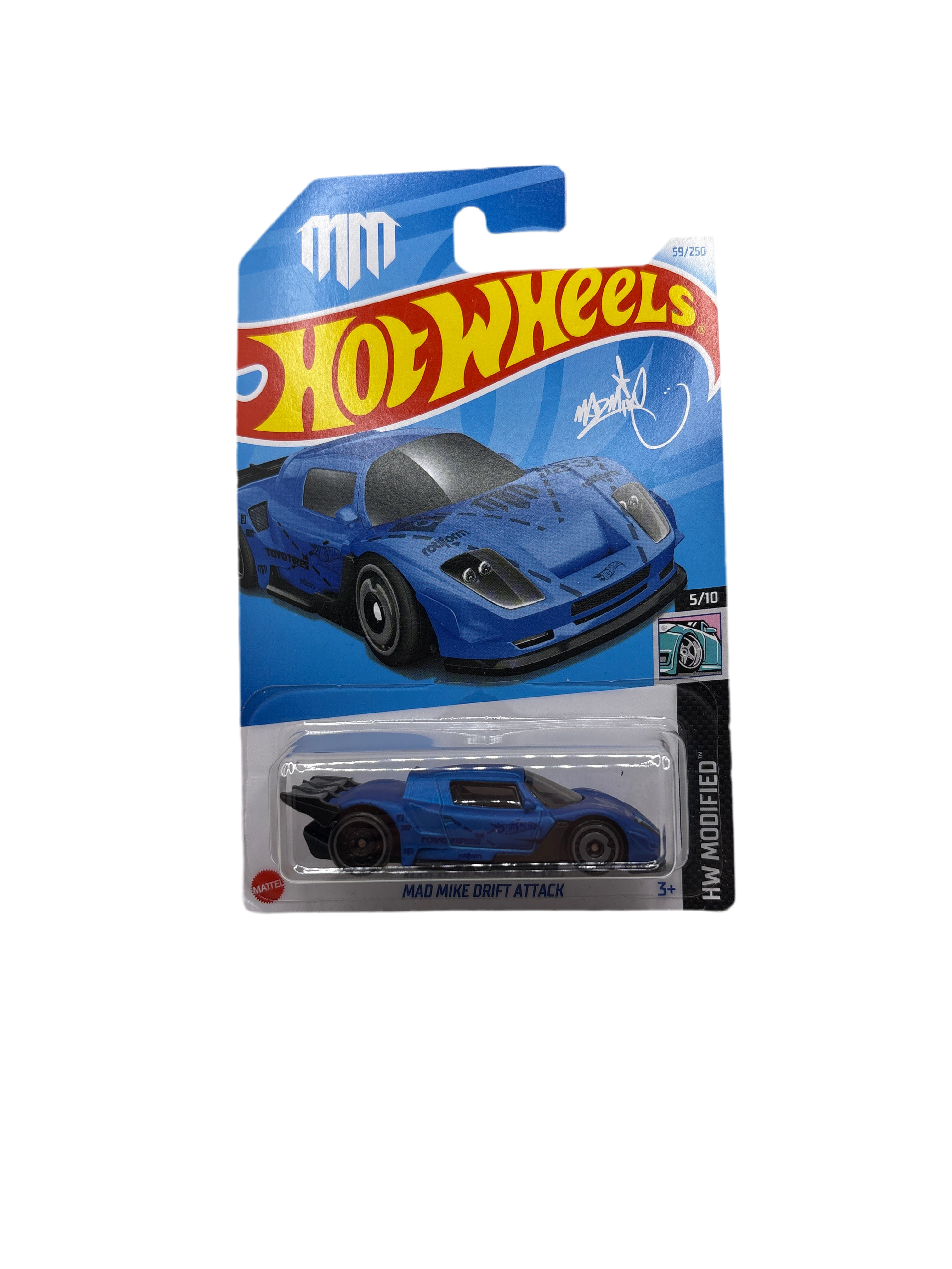 Hot Wheels Mad Mike Drift Attack Diecast