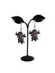Grumpy Animal Earrings