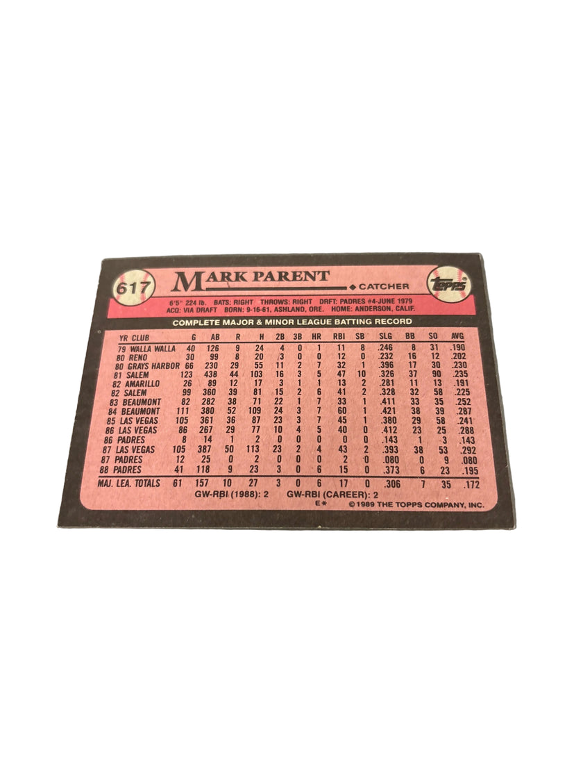 Topps Mark Parent