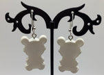 Bear astronaut earrings