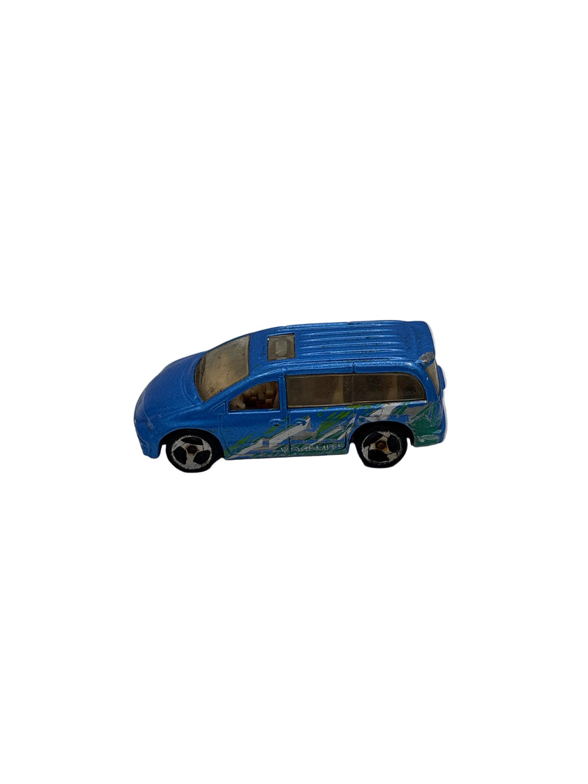 Hot Wheels Dodge Caravan Diecast blue