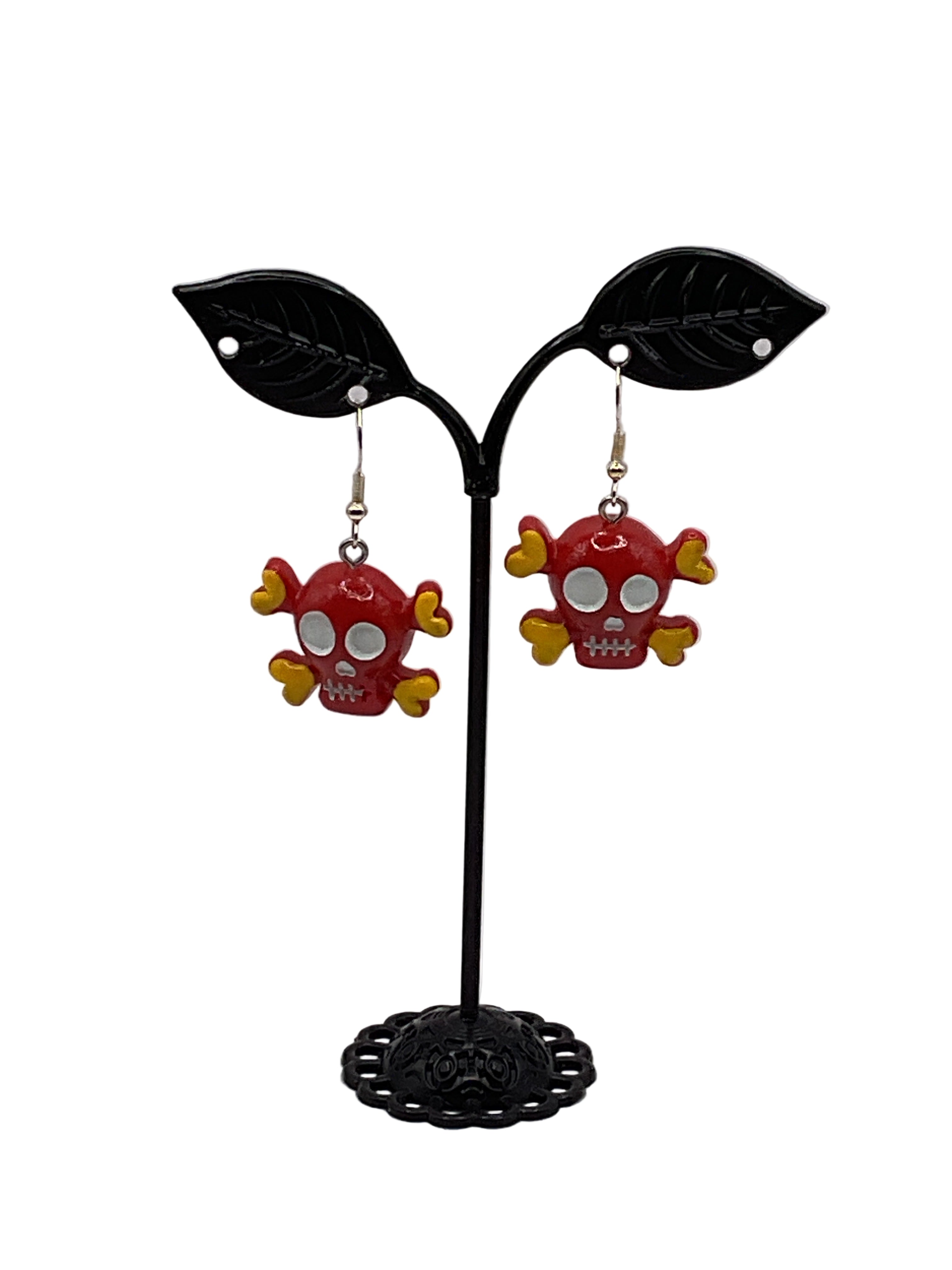 Skull earrings