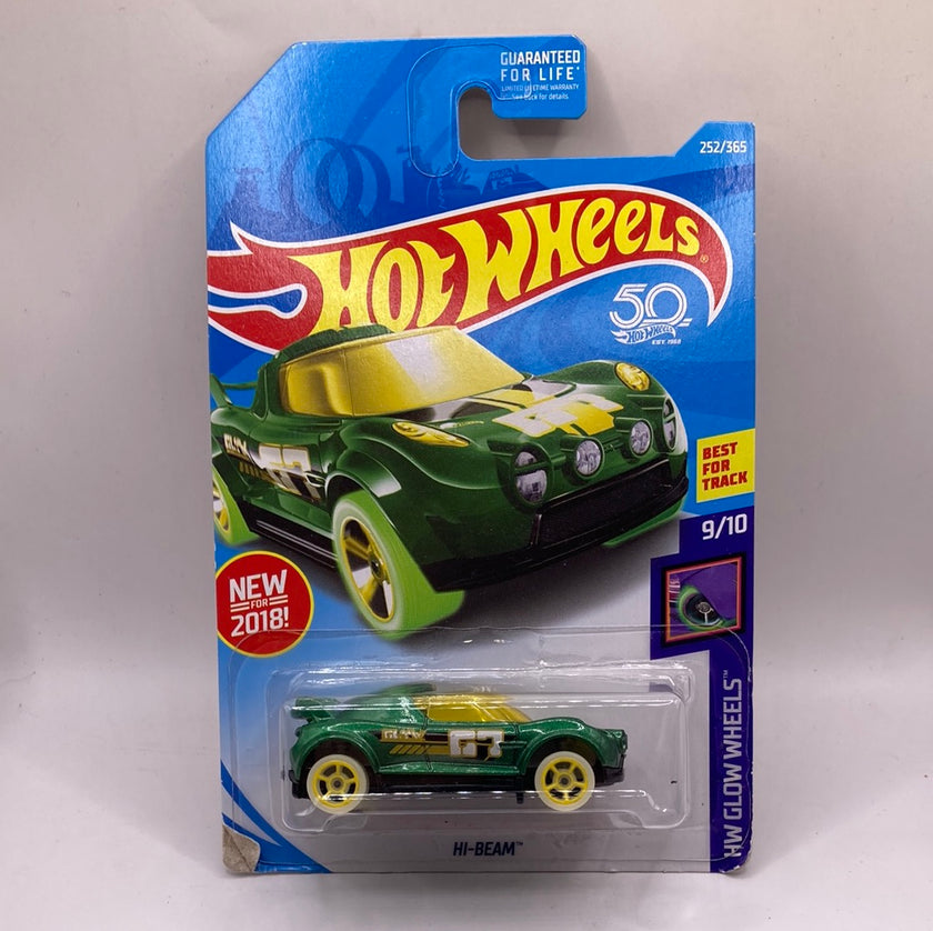 Hot Wheels Hi-Beam Diecast Green