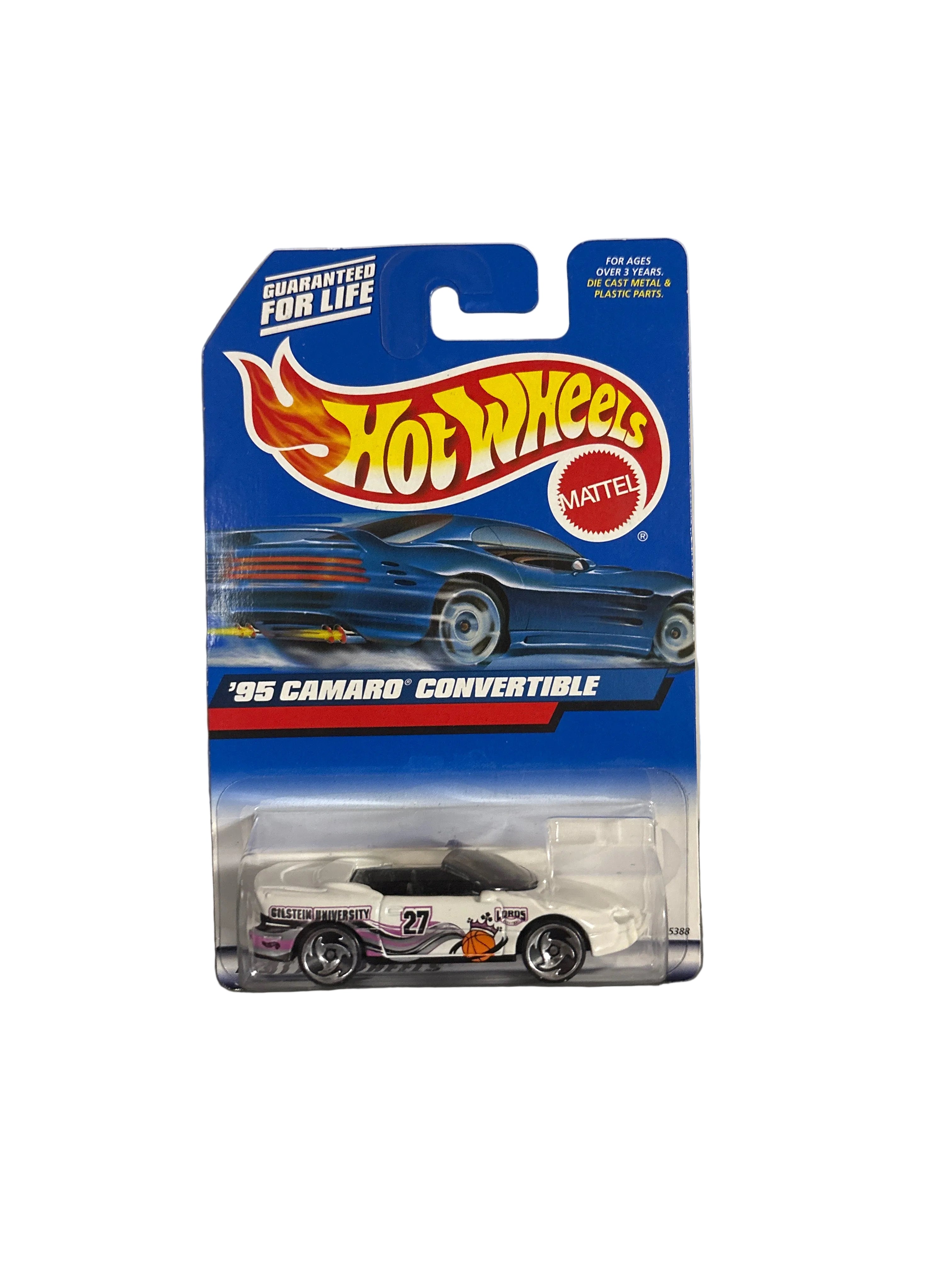 Hot Wheels 95 Camaro Convertible Diecast