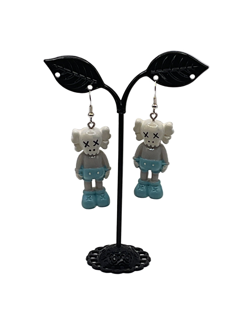 Graffiti Art COMPANION  Figurine Earrings