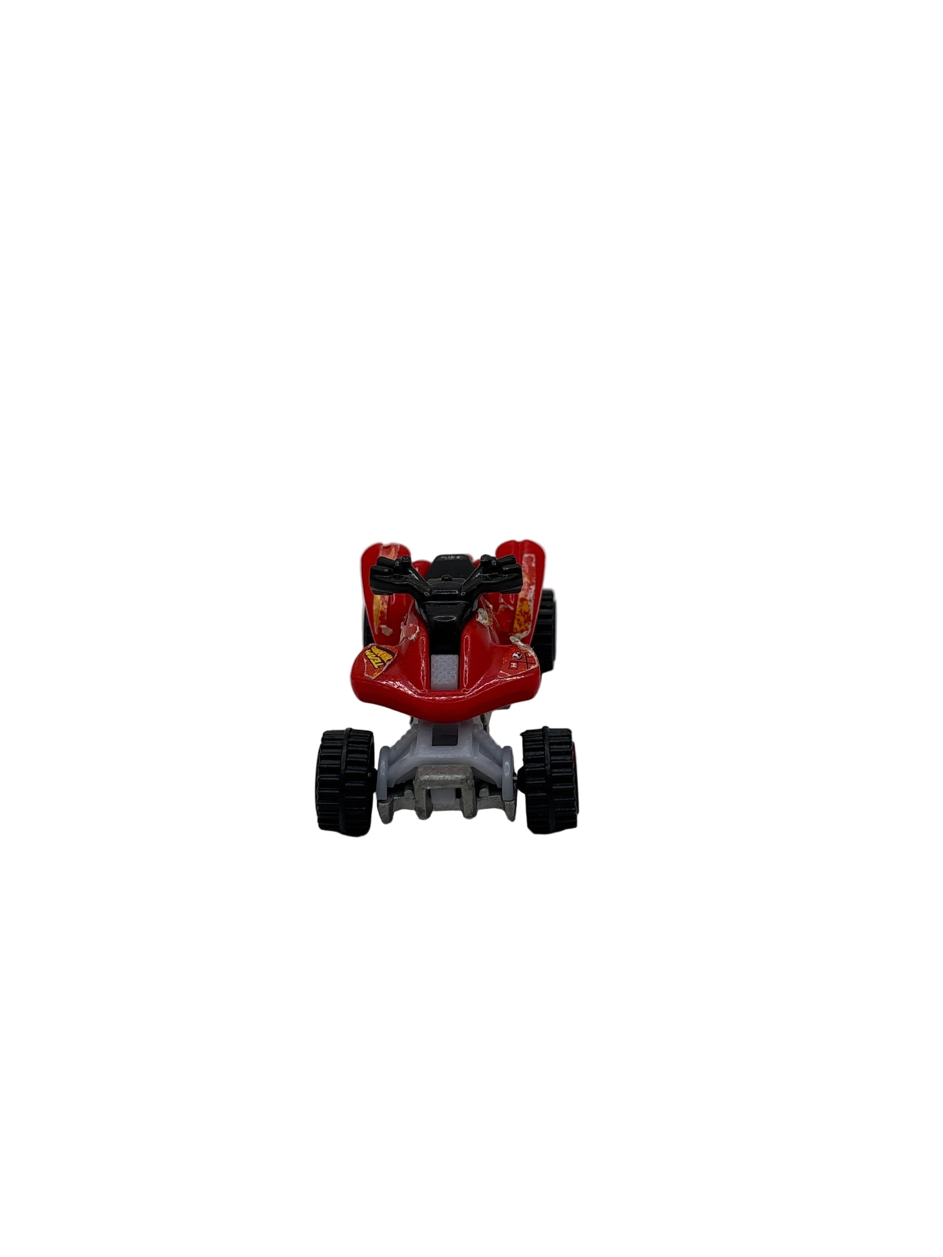 Hot Wheels Quad Racer 4 Diecast red
