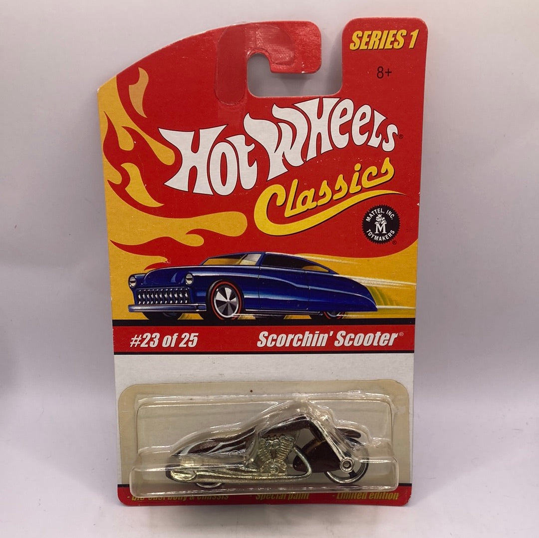 Hot Wheels Scorchin Scooter Diecast