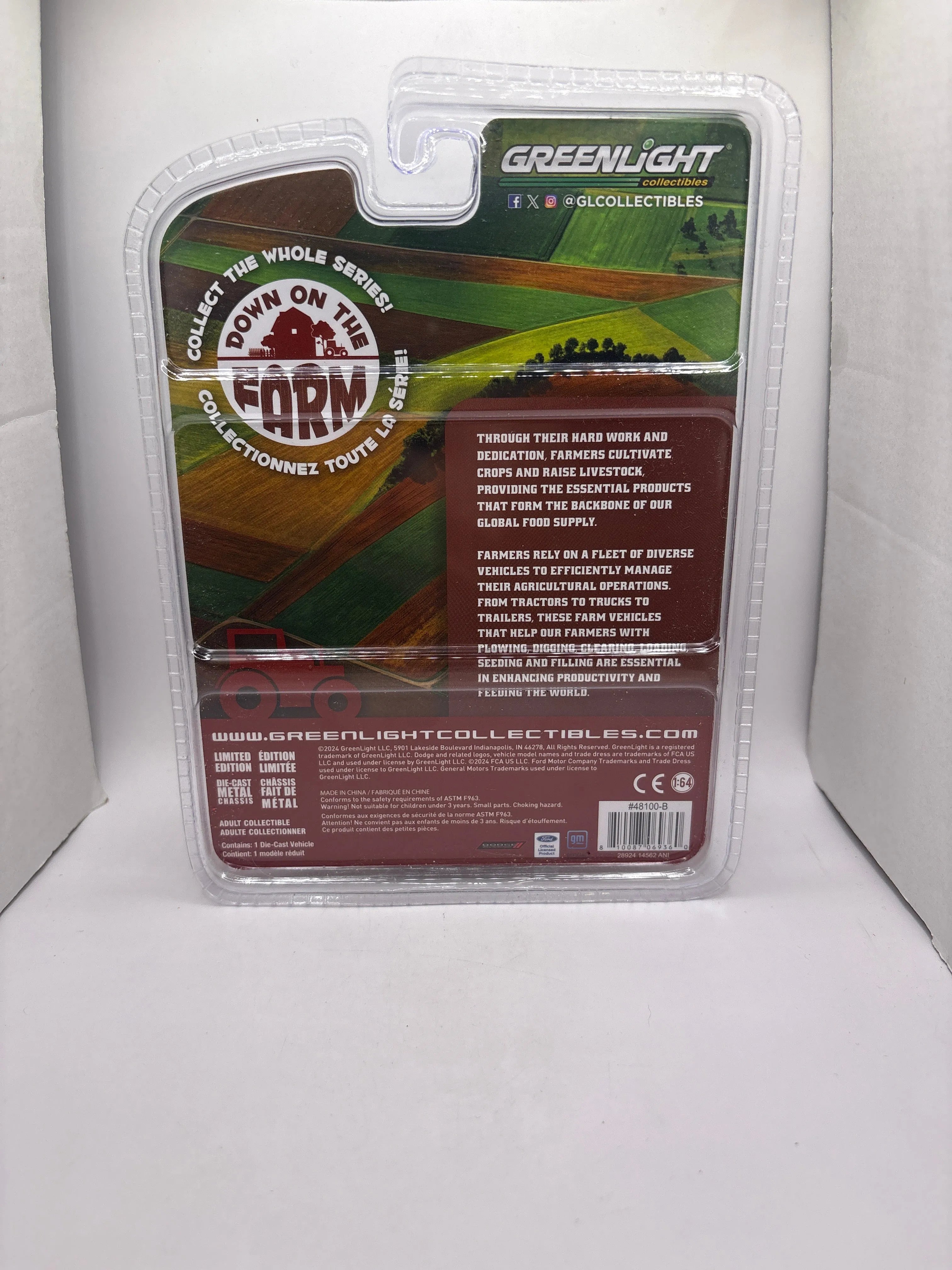 Greenlight 1964 Dodge D200 Sweptline Diecast green