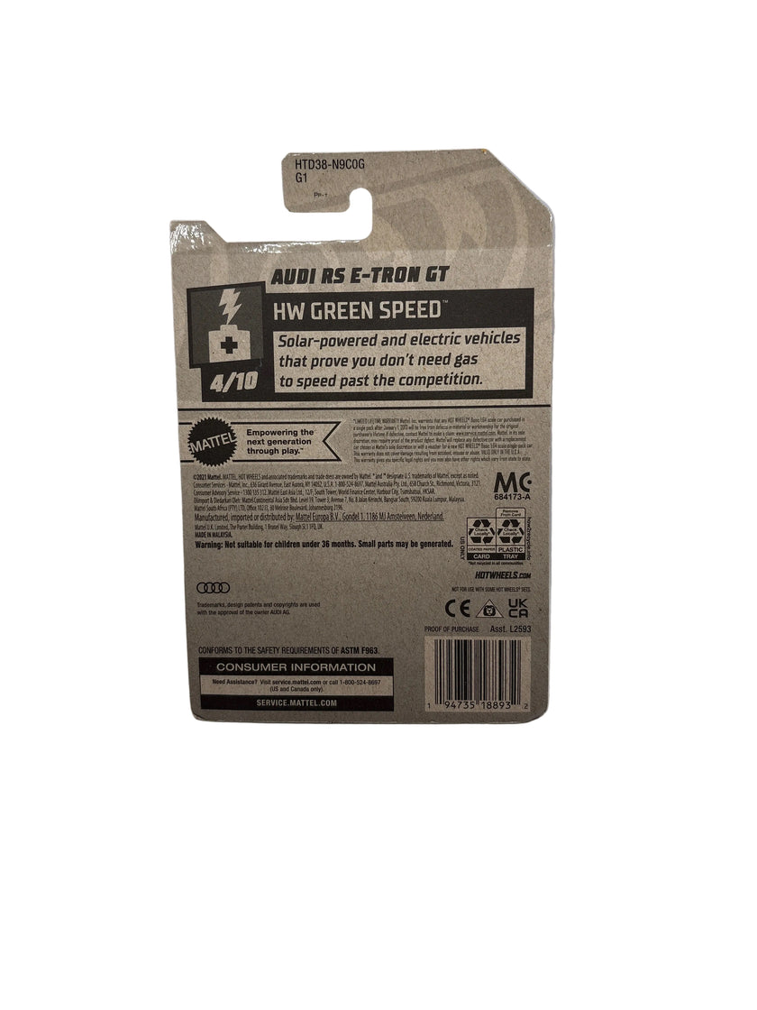 Hot Wheels Audi RS E-Tron GT Diecast