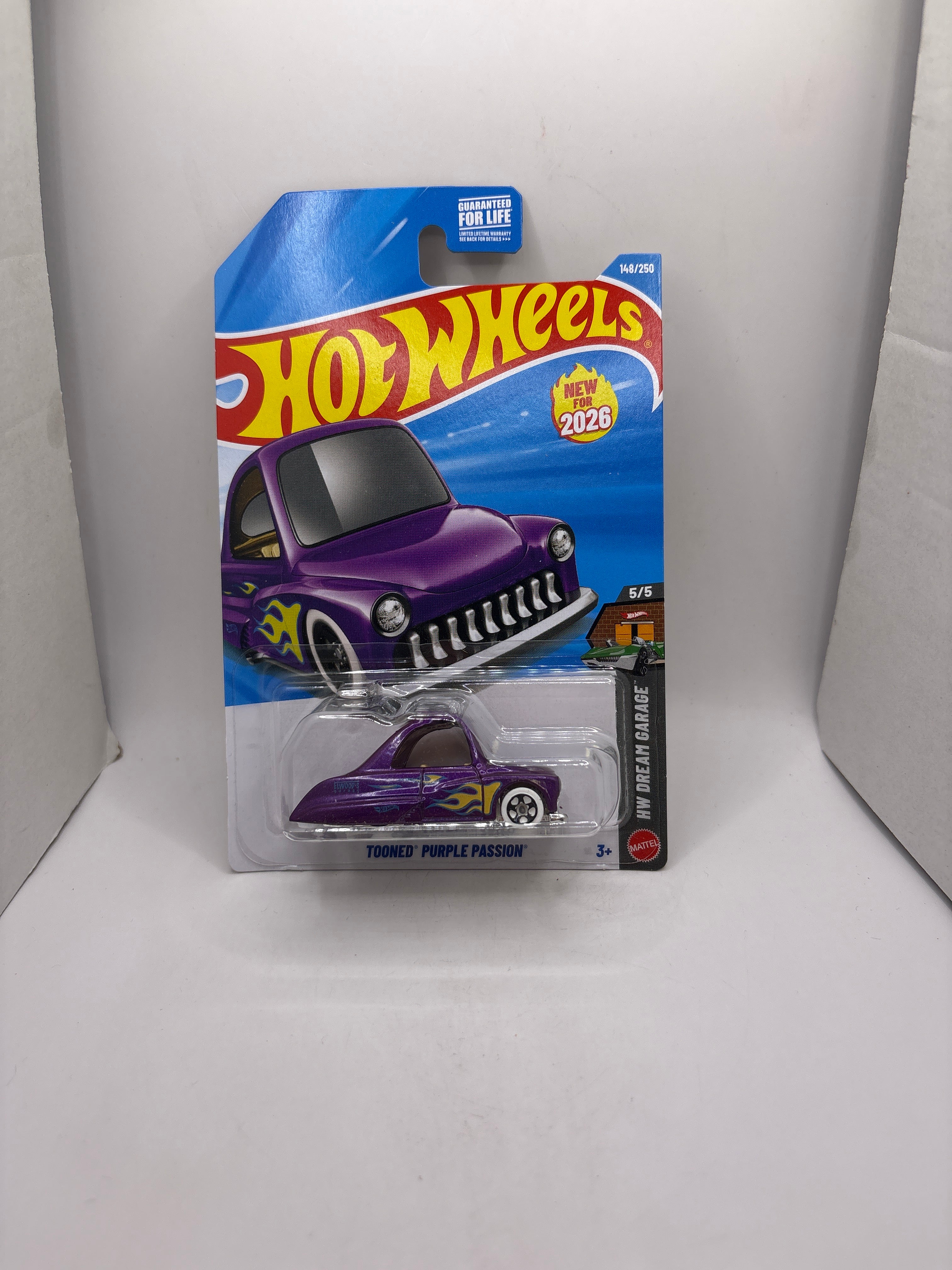 Hot Wheels Tooned Purple Passion Diecast purple
