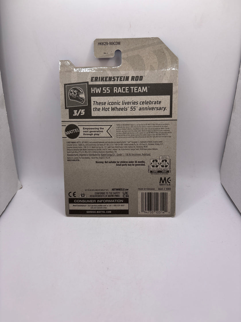 Hot Wheels Erikenstein Rod Diecast white