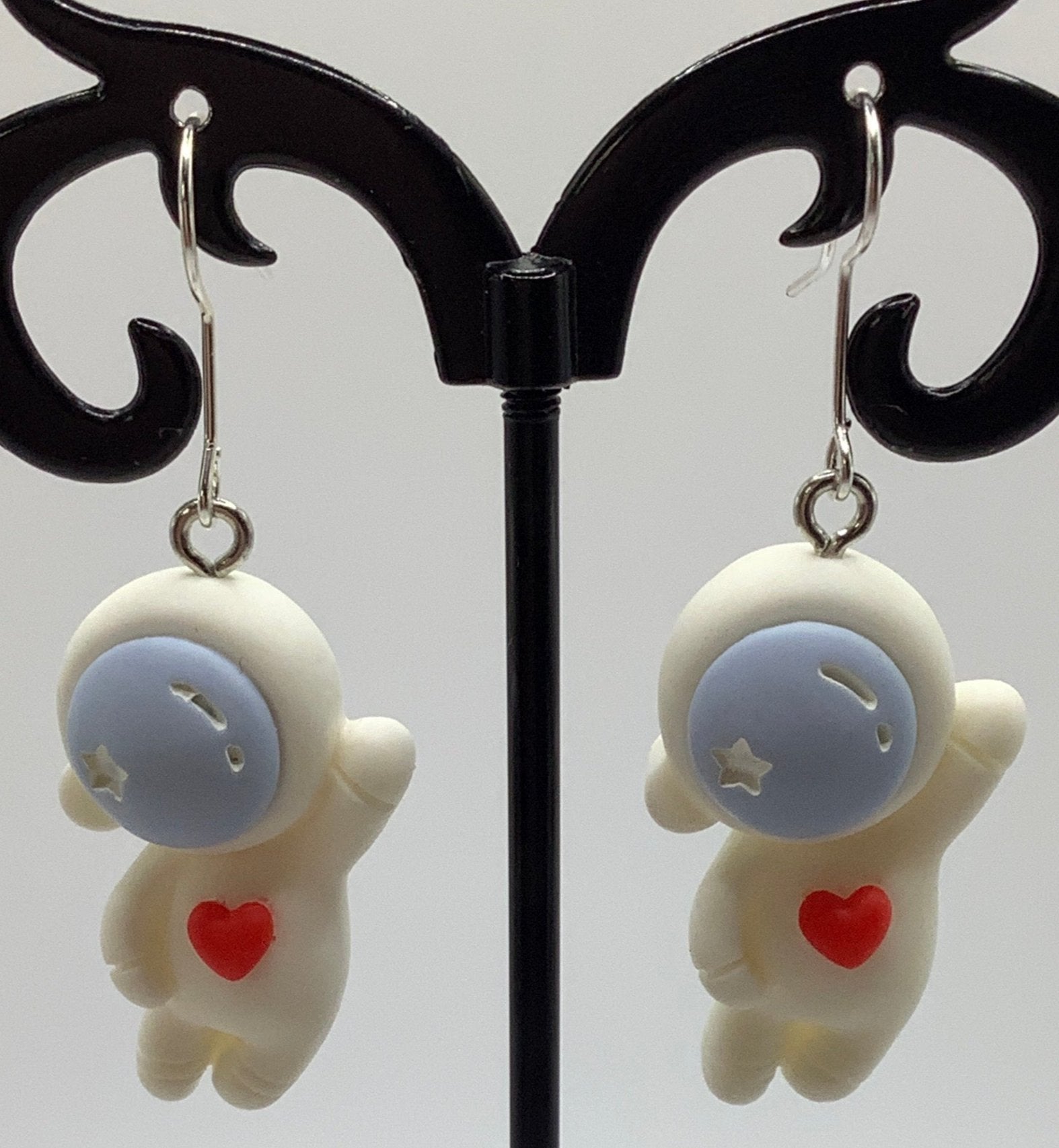 Astronaut earrings