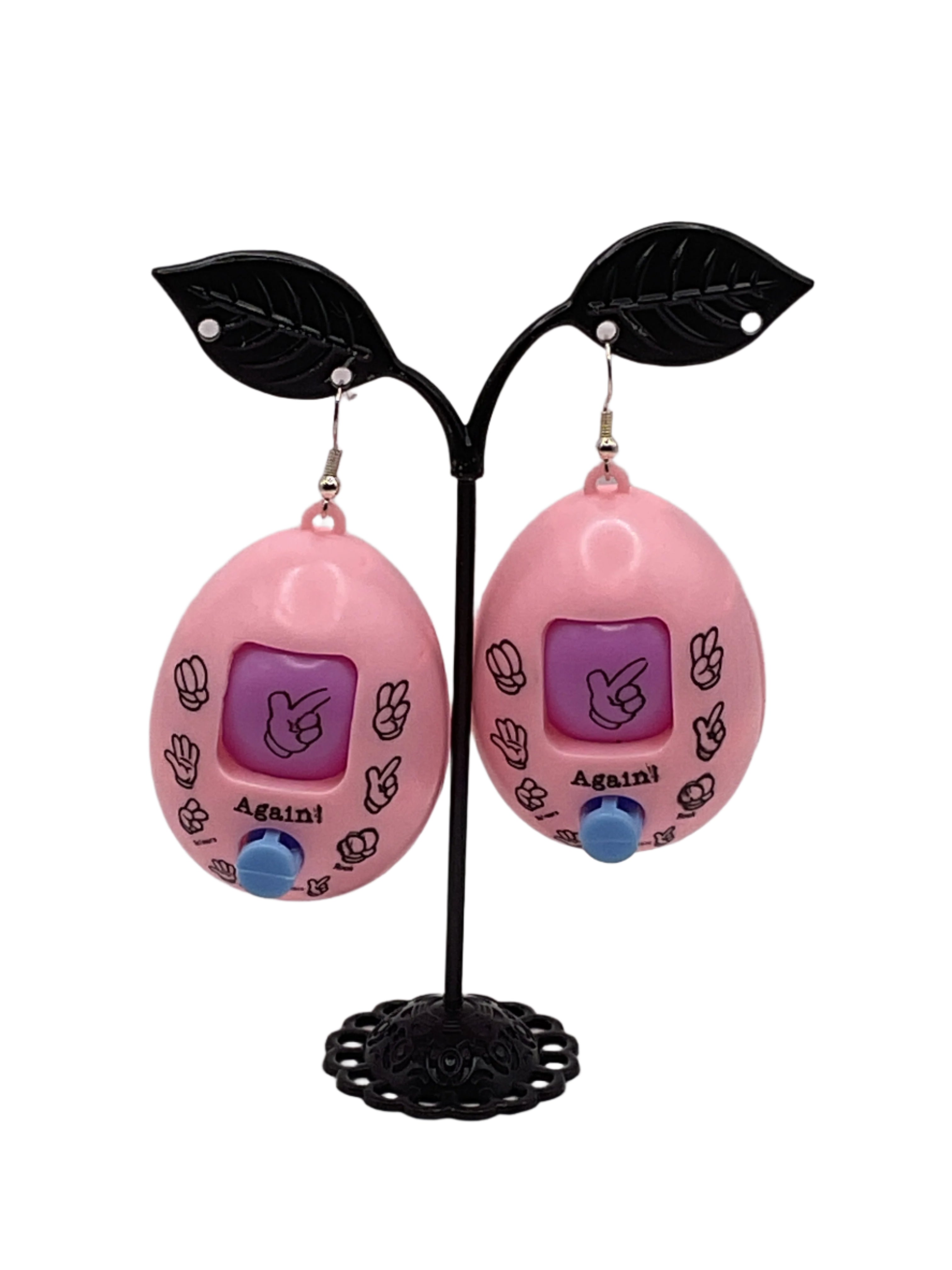 Rock Paper Scissor Earrings
