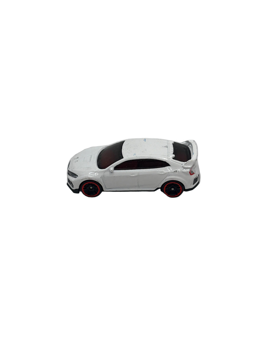 Hot Wheels 2018 Honda Civic Type R Diecast white