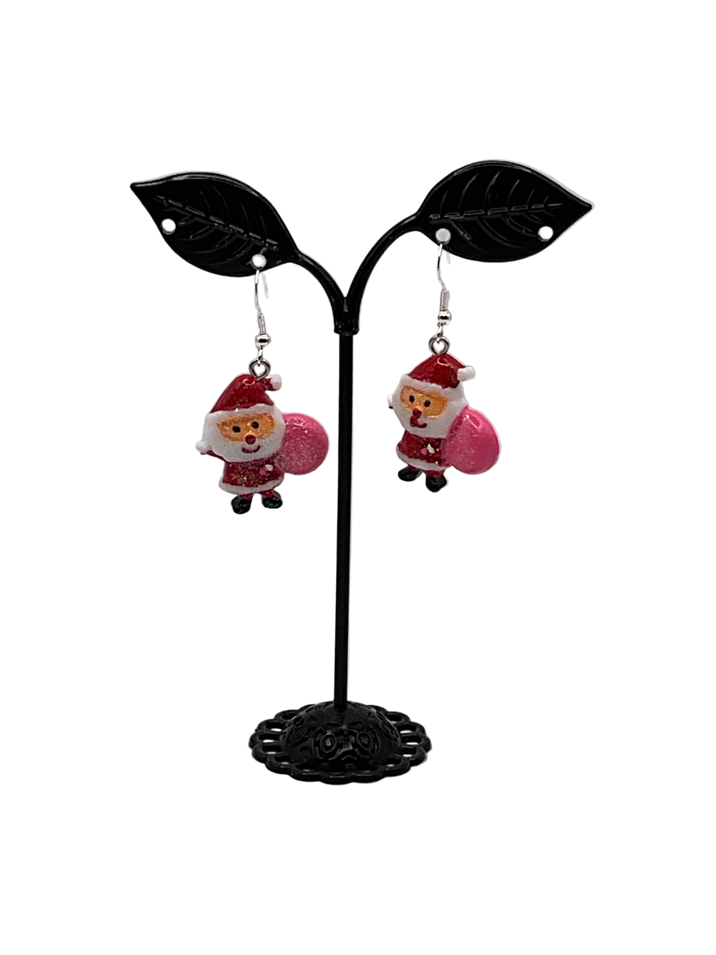 Santa Earrings