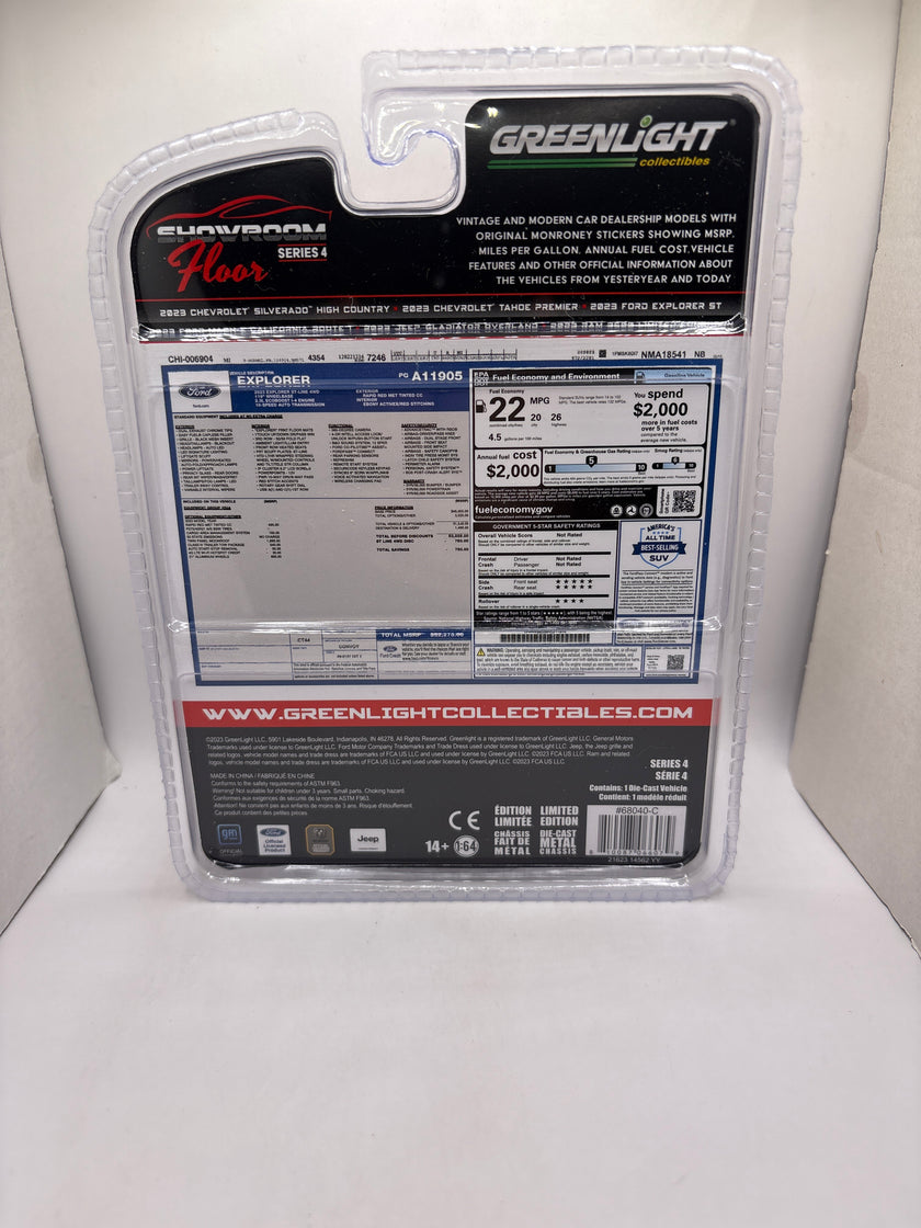 Greenlight 2023 Ford Explorer ST Diecast red