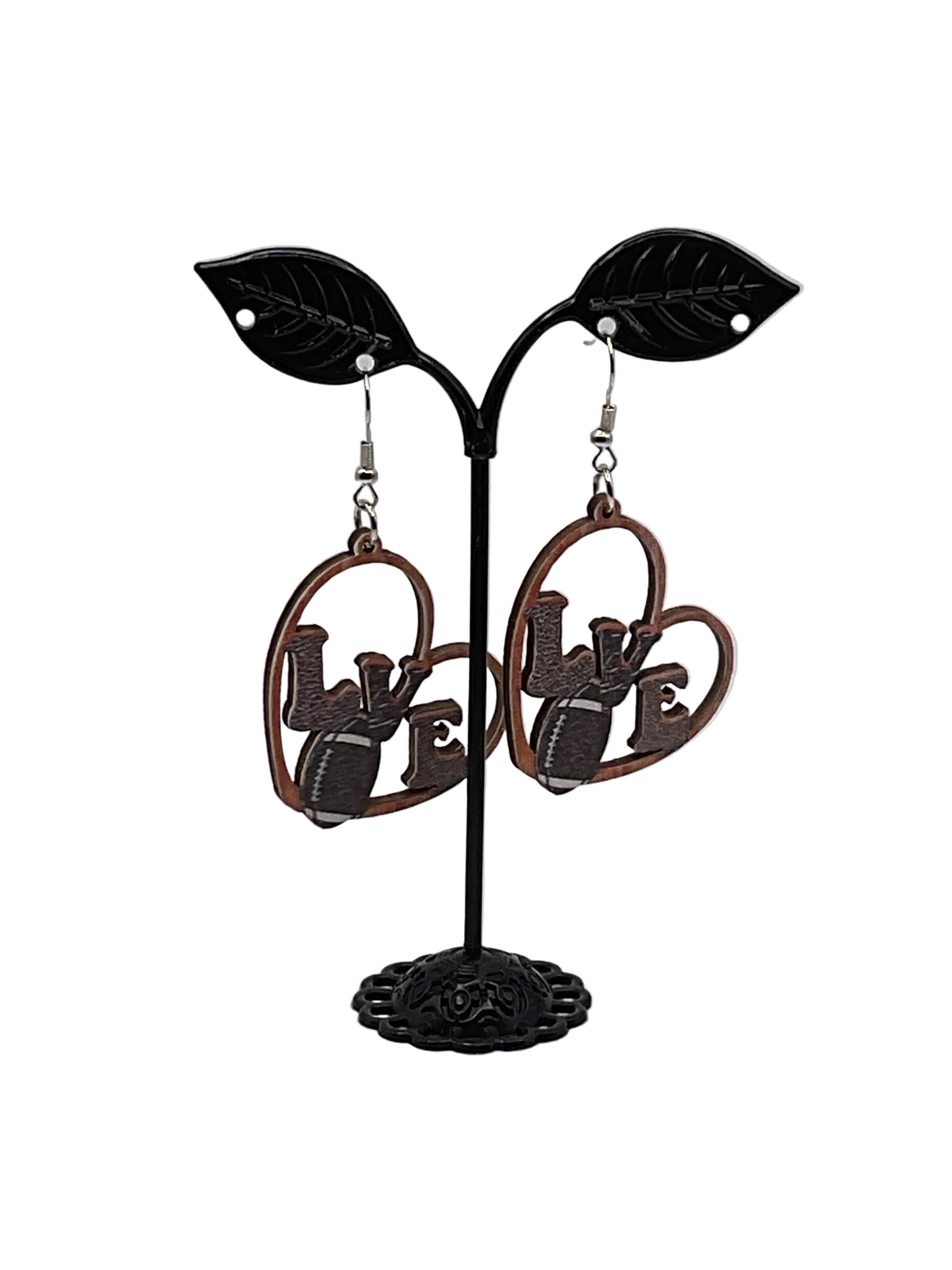 Football Earrings
