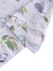 PoshTOT Purple Butterfly Print 2 Piece Short Sleeves PJ Set