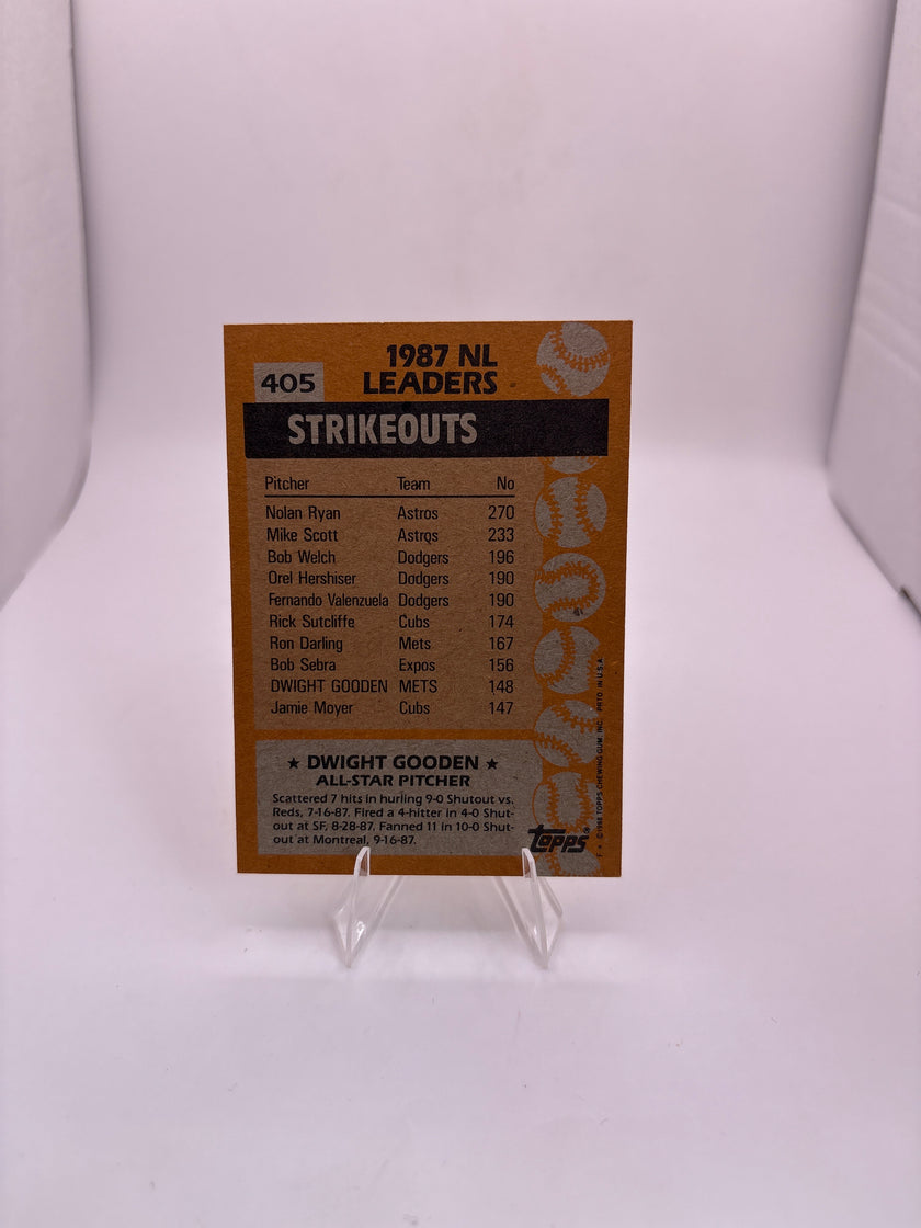 Topps Dwight Gooden