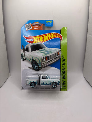 Hot Wheels 78 Dodge L’il Red Express Truck Diecast white