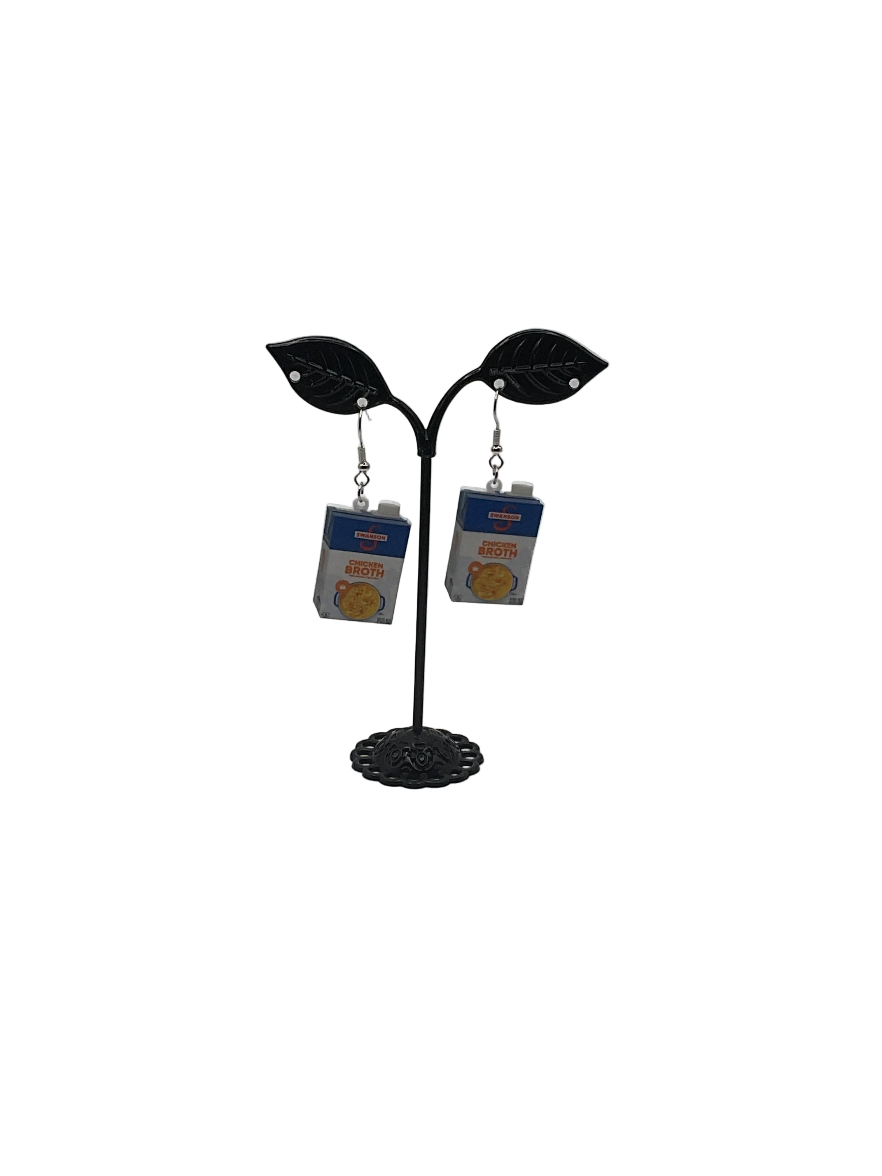 Chicken Broth Earrings