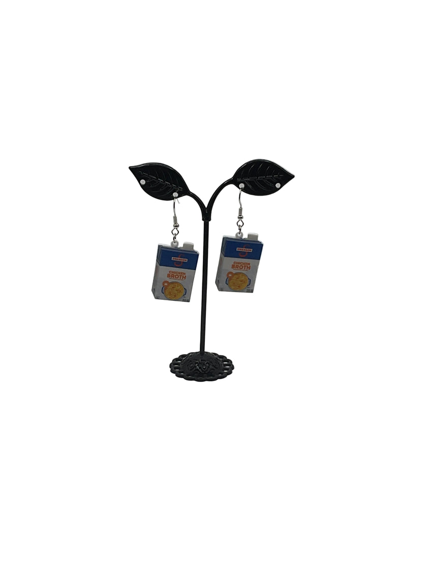 Chicken Broth Earrings