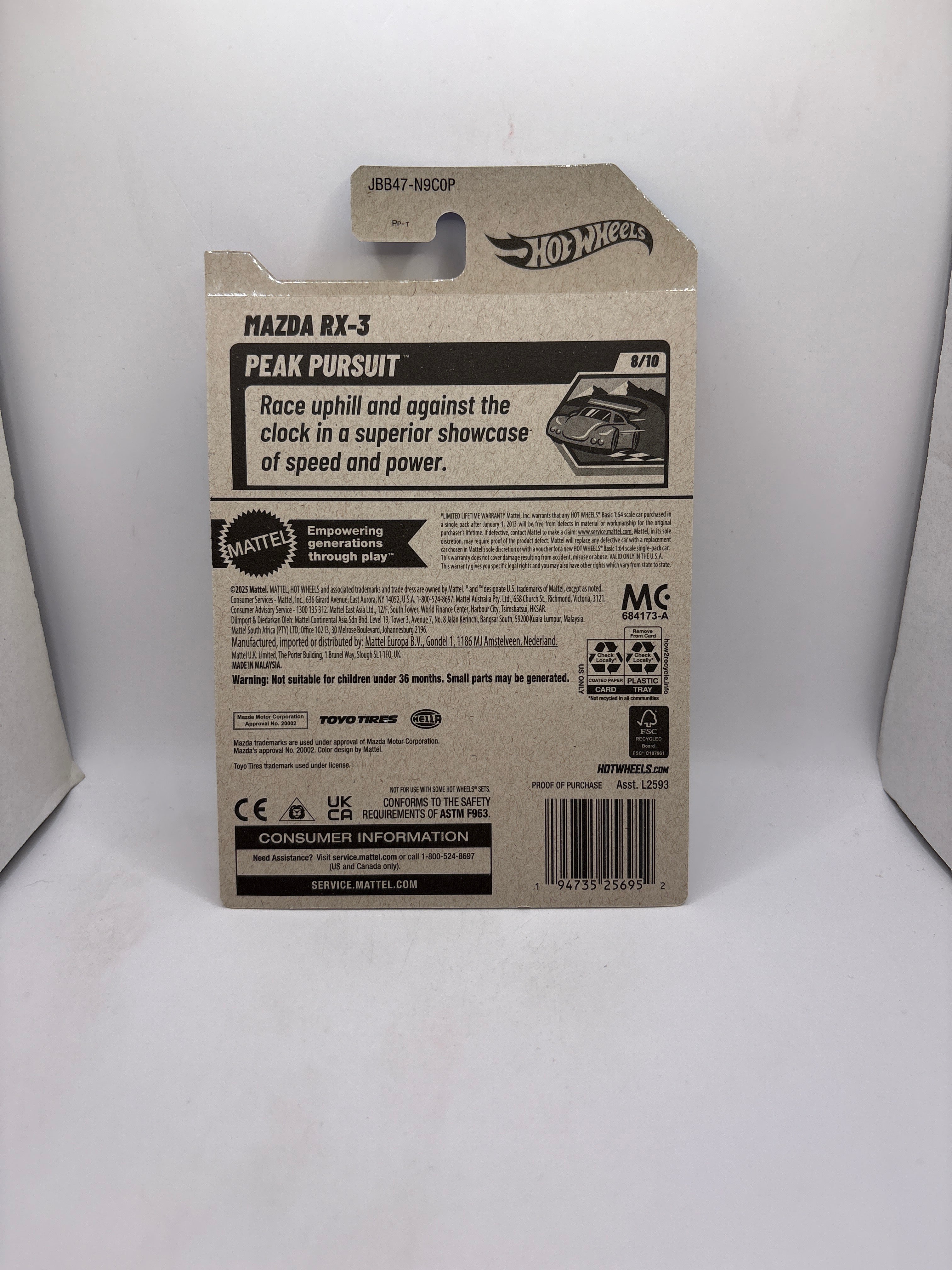 Hot Wheels Mazda RX-3 Diecast