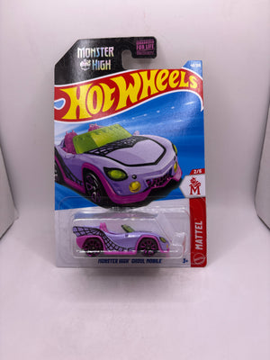 Hot Wheels Monster High Ghoul Mobile Diecast purple