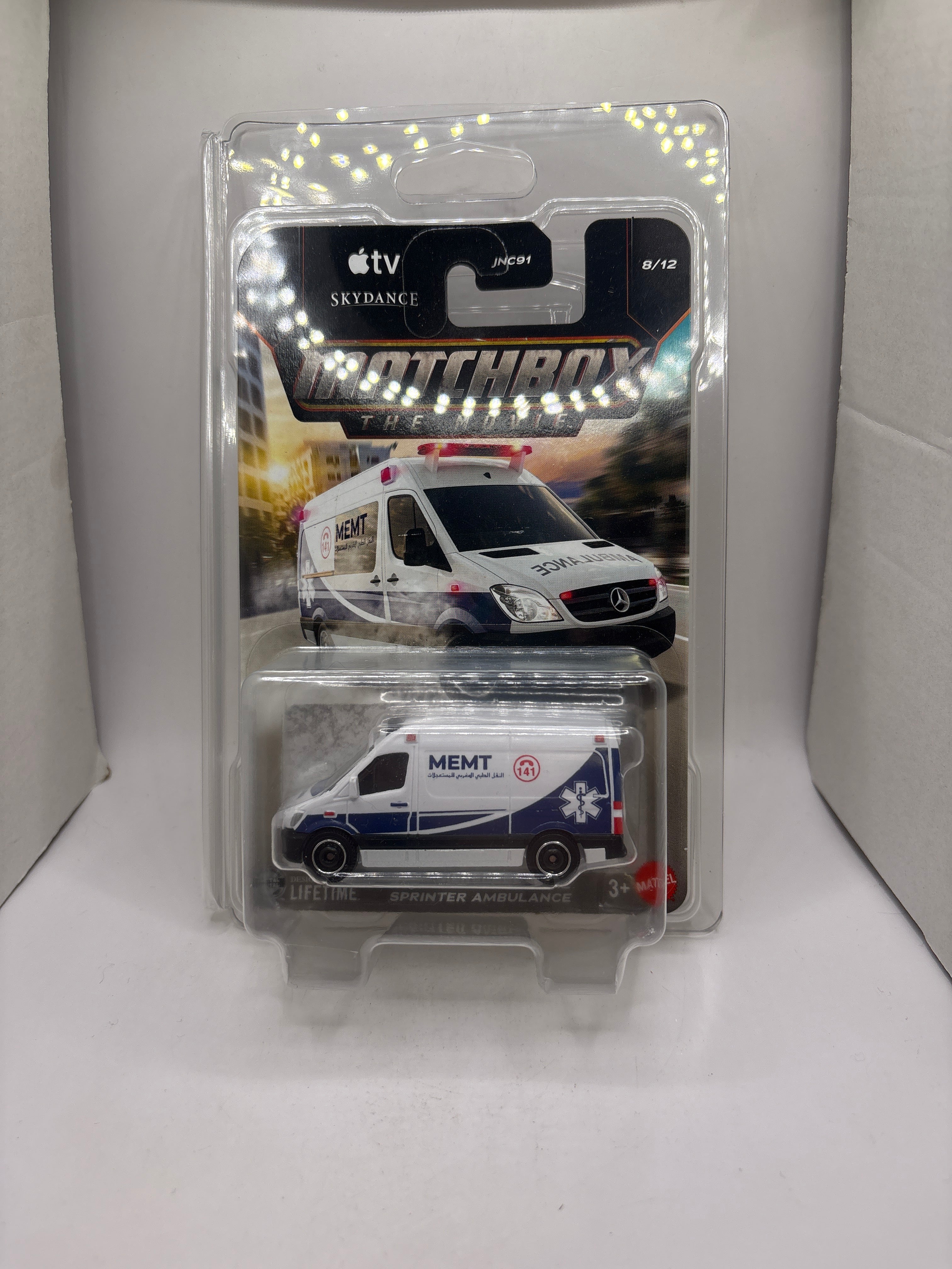Matchbox 2024 Mercedes-Benz Sprinter Ambulance Diecast