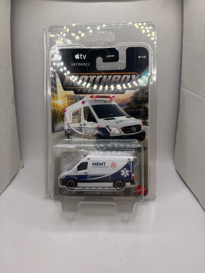 Matchbox 2024 Mercedes-Benz Sprinter Ambulance Diecast