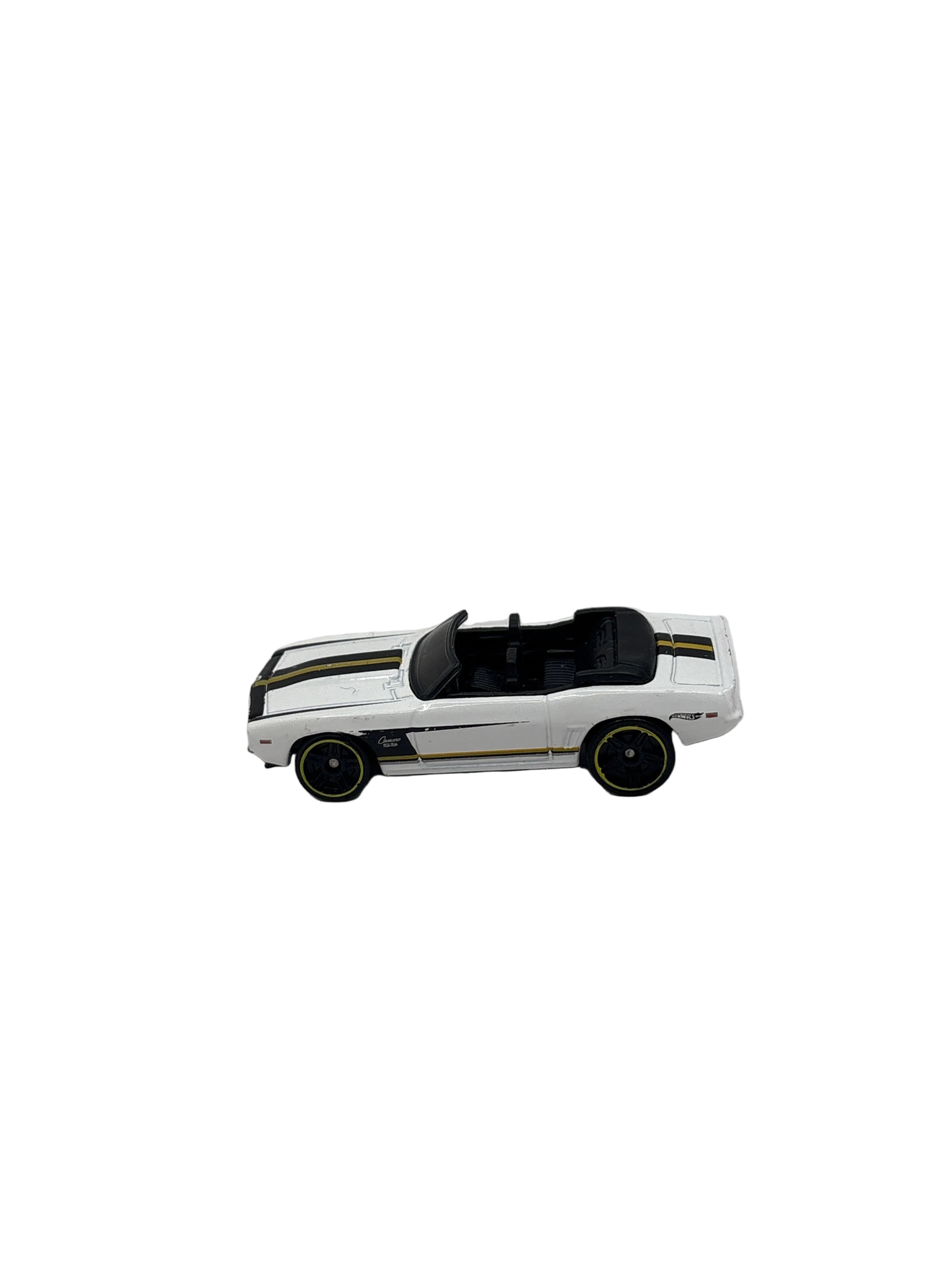 Hot Wheels 69 Camaro Diecast white