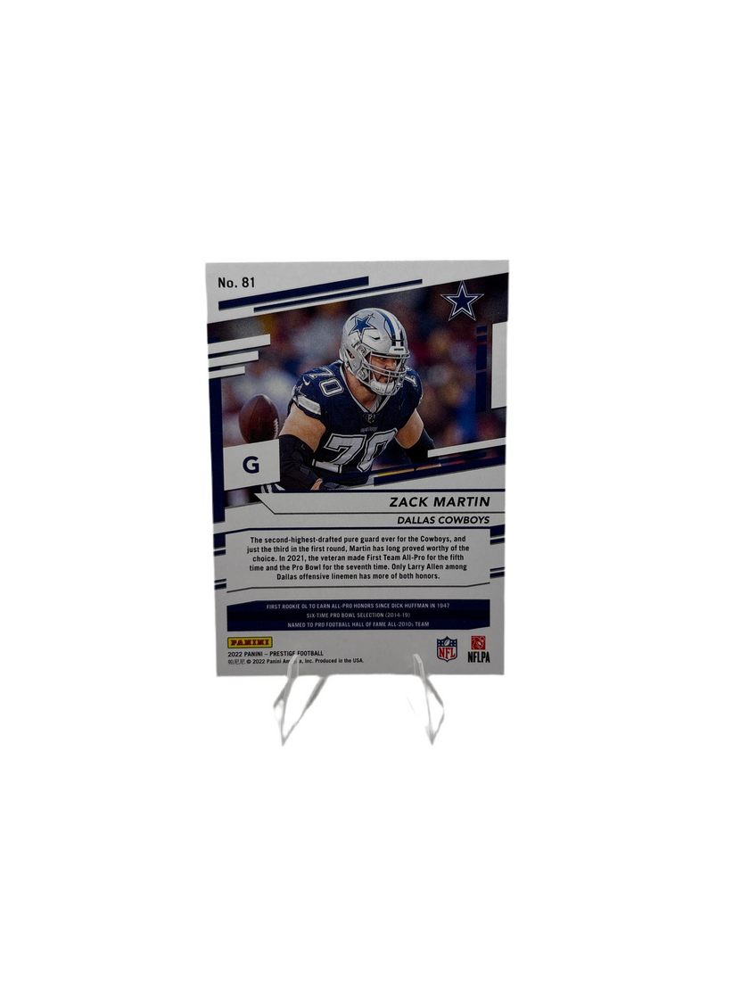 Prestige Zack Martin