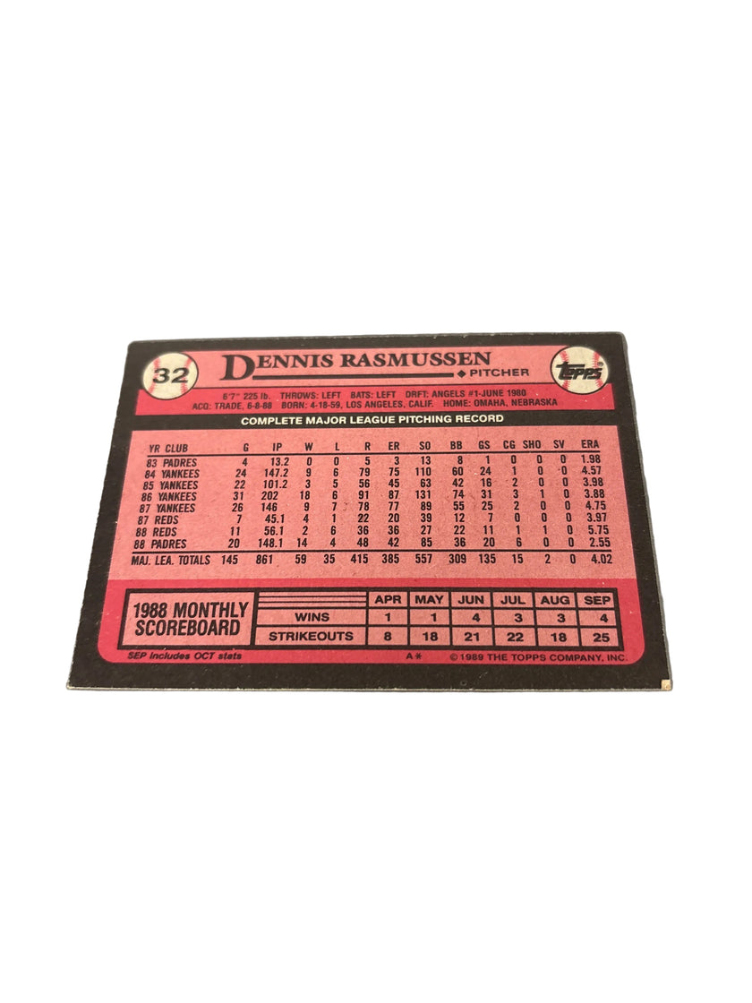 Topps Dennis Rasmussen