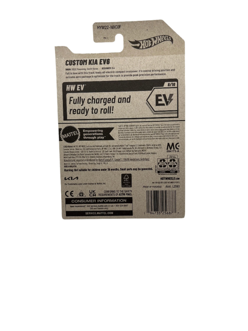 Hot Wheels Custom Kia EV6 Diecast