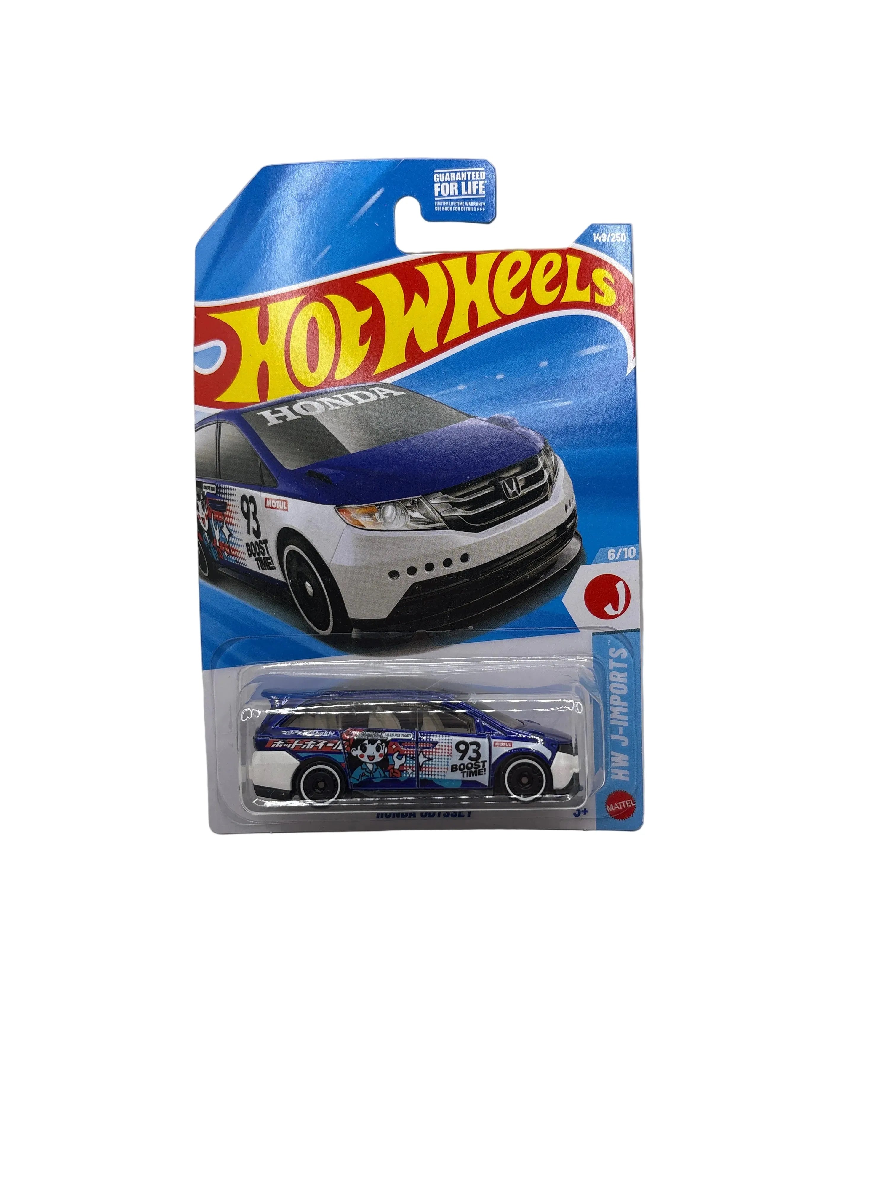 Hot Wheels Honda Odyssey Diecast blue
