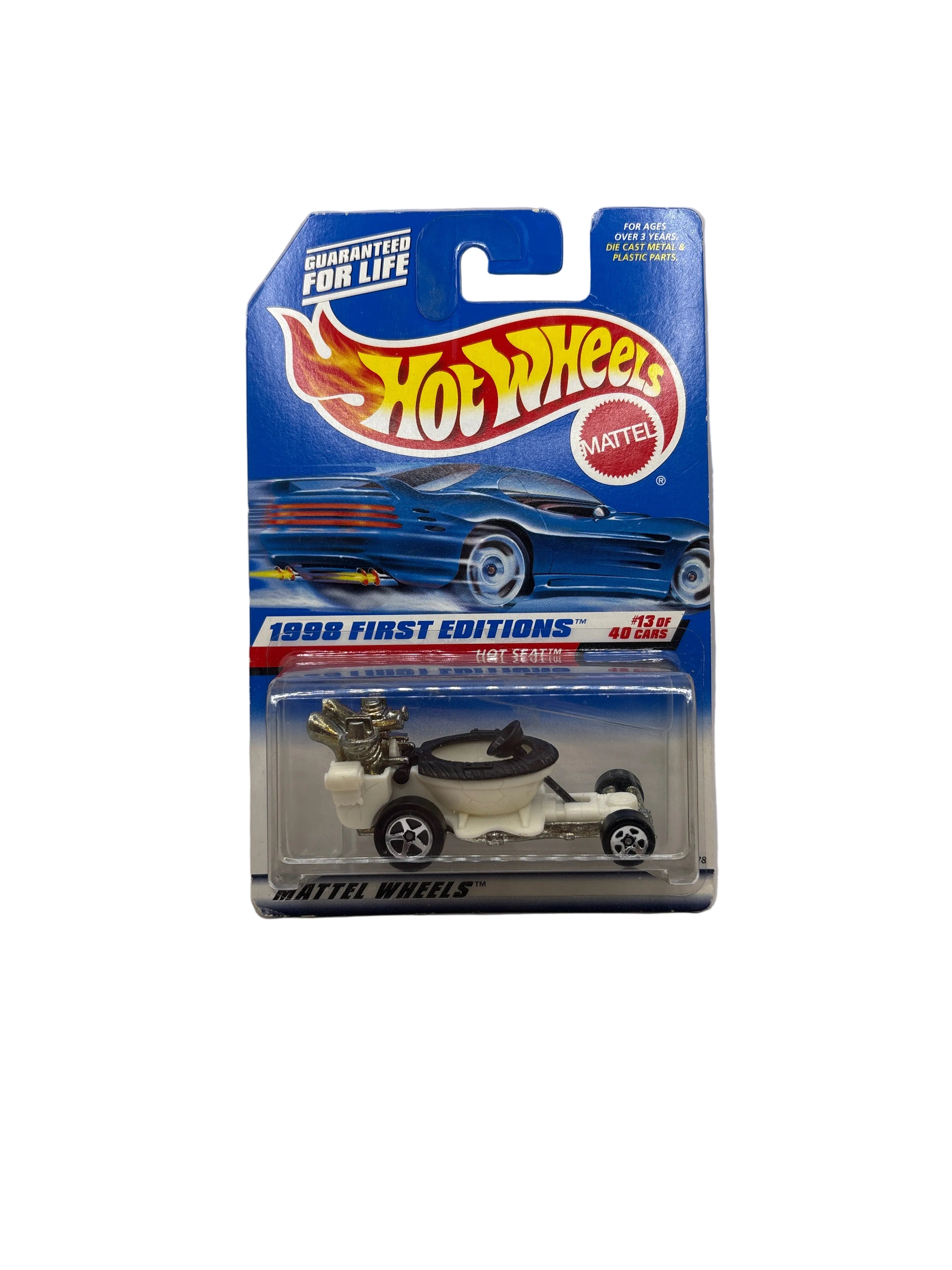 Hot Wheels Hot Seat Diecast white