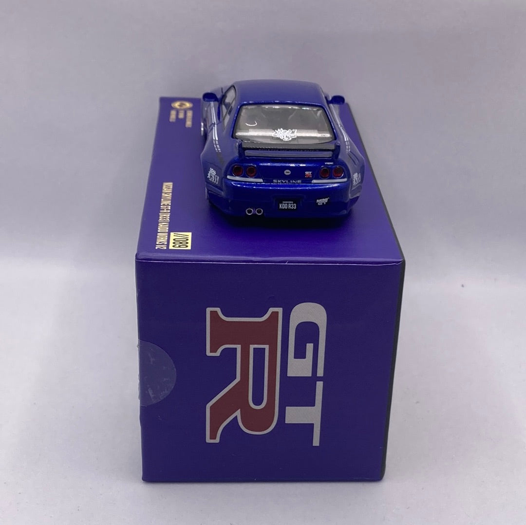Kaido House Nissan Skyline GT-R (R33) Kaido Works V2 Diecast