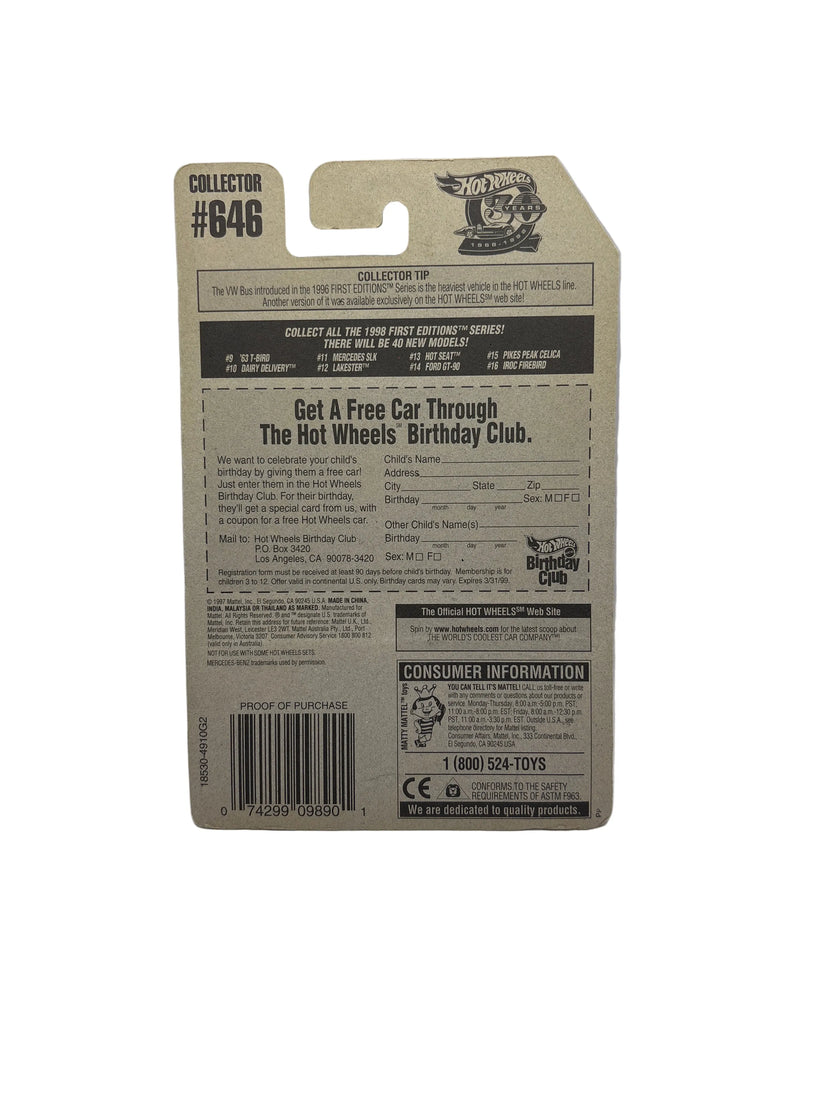 Hot Wheels Mercedes SLK Diecast