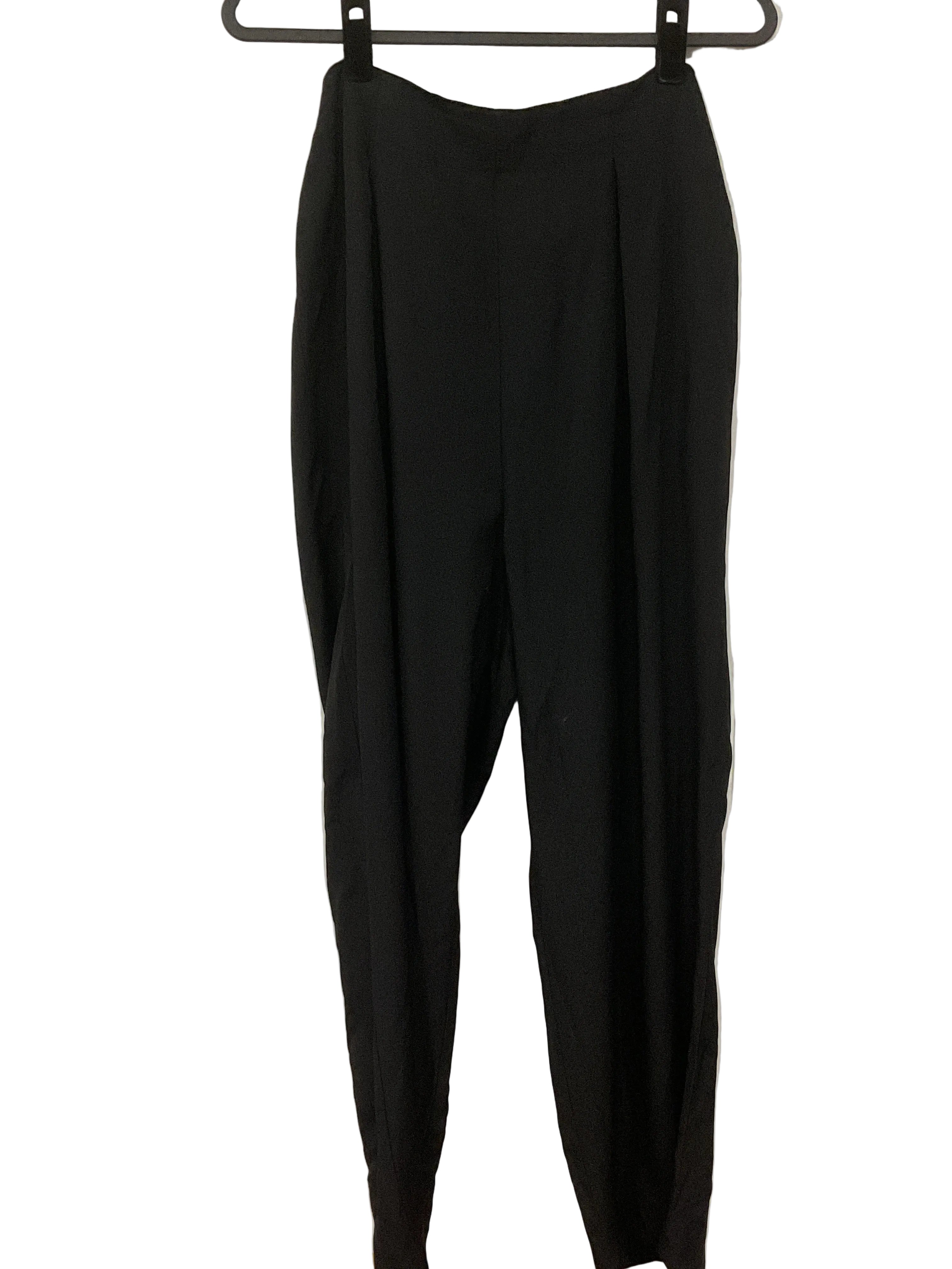 Black Pleated Dress Pants