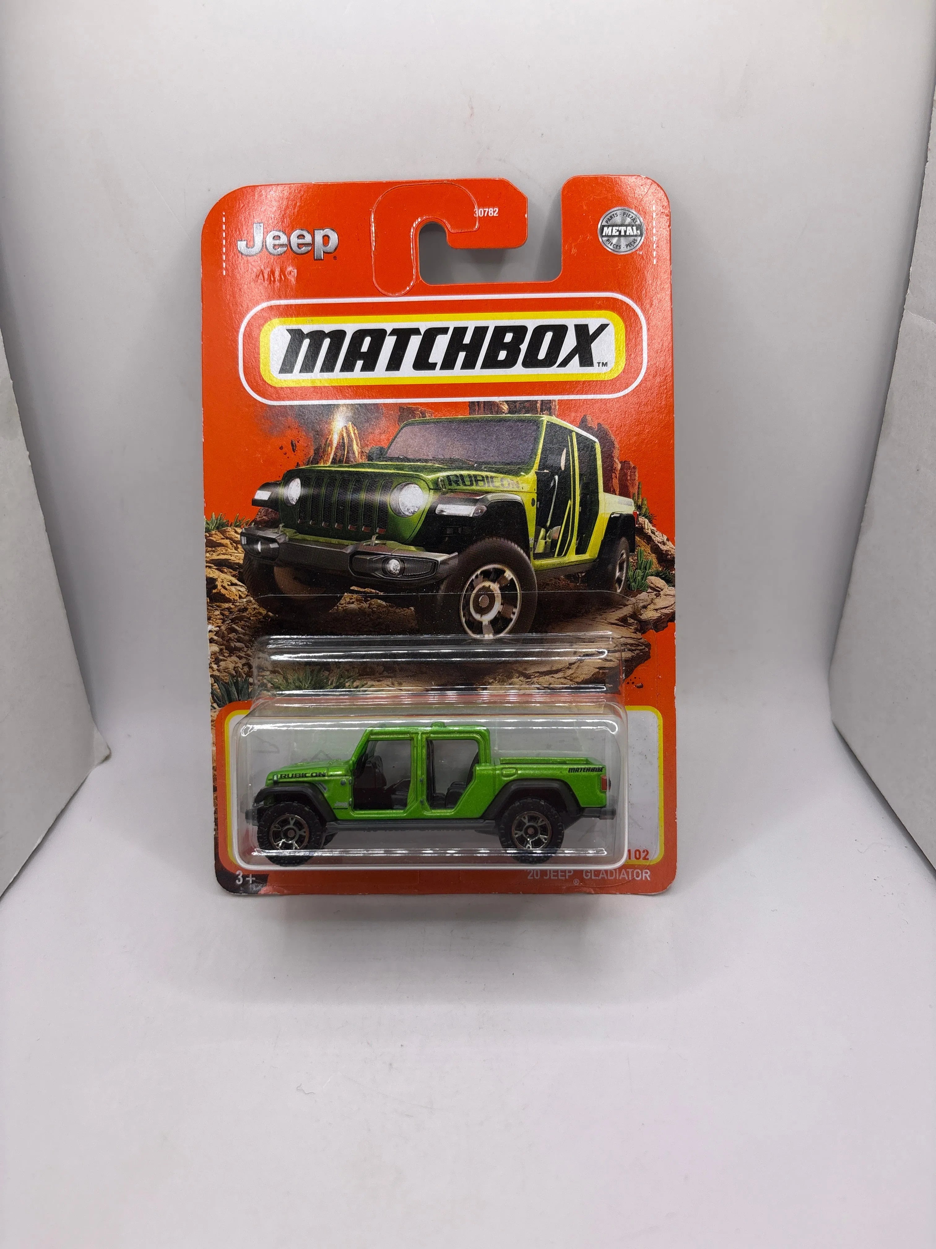 Matchbox 20 Jeep Gladiator Diecast green