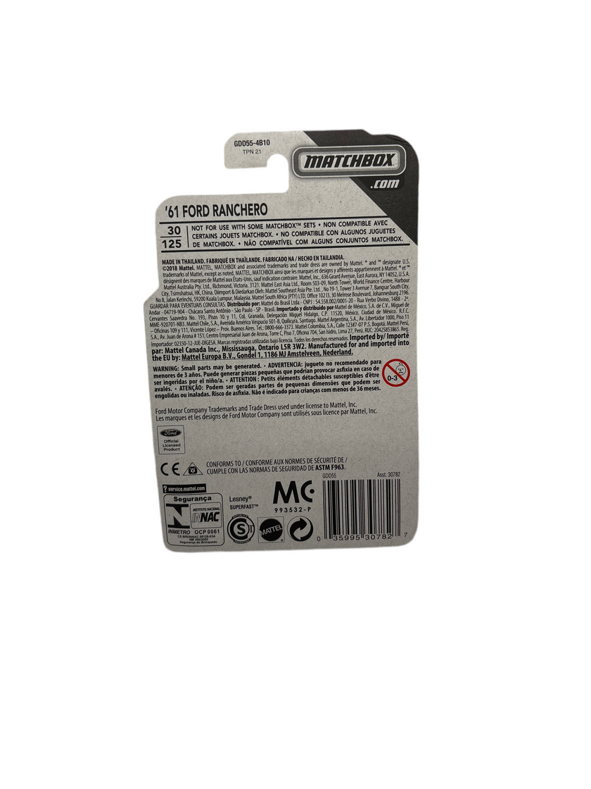 Matchbox 61 Ford Ranchero Diecast