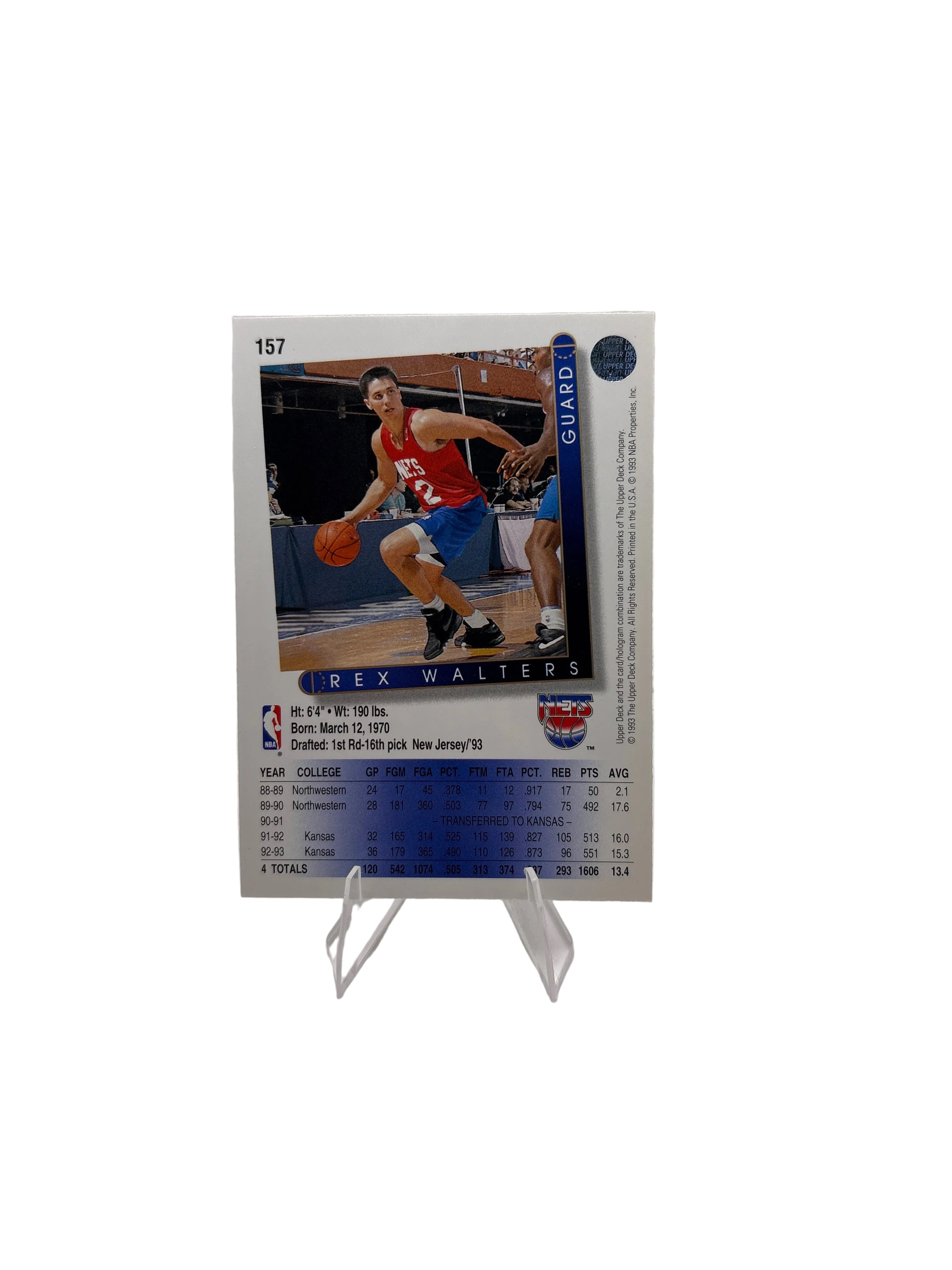 Upper Deck Rex Walters