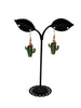 Cactus earrings