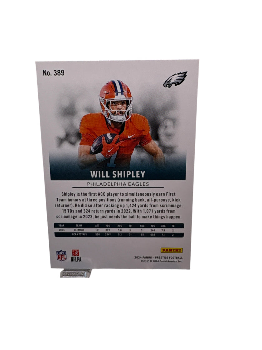 Panini Prestige Will Shipley