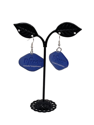 Prescription medication earrings